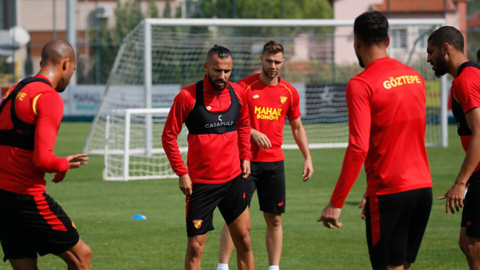 Göztepe, Beşiktaş maçı hazırlıklarına başladı