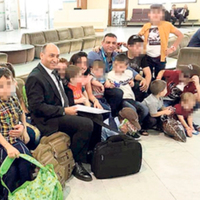 Irak'taki 17 yetim Türkiye'de!