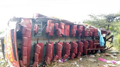 Otobüs faciası: 50 kişi hayatını kaybetti