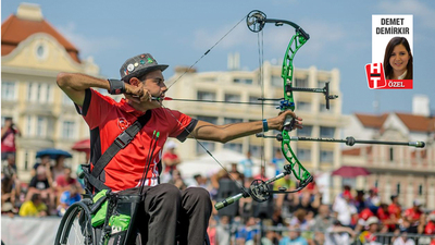 Helal olsun! Oraya her gün babasının sırtında gitti, sonunda hayaline kavuştu