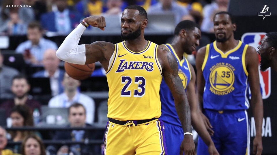 LeBron'lu Lakers, son şampiyonu devirdi!
