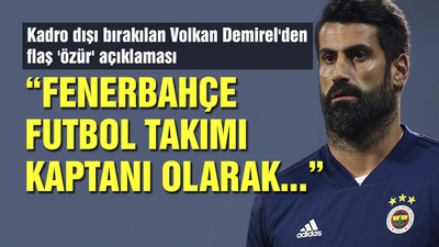 Volkan Demirel'den açıklama!