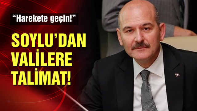 Soylu'dan valilere stokçuluk ve fahiş fiyat talimatı!