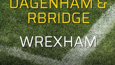 Dagenham & Rbridge: 1 - Wrexham: 2 (Maç sona erdi)