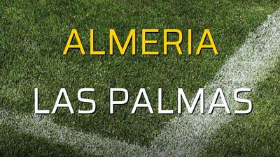 Almeria: 3 - Las Palmas: 0 (Maç sonucu)