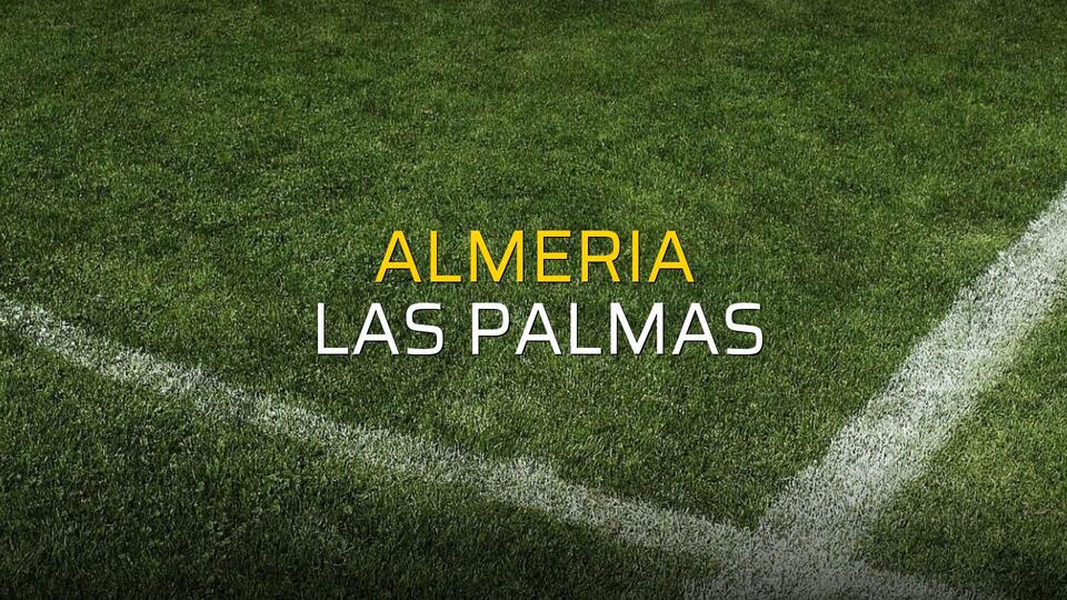 Almeria: 3 - Las Palmas: 0 (Maç sonucu)