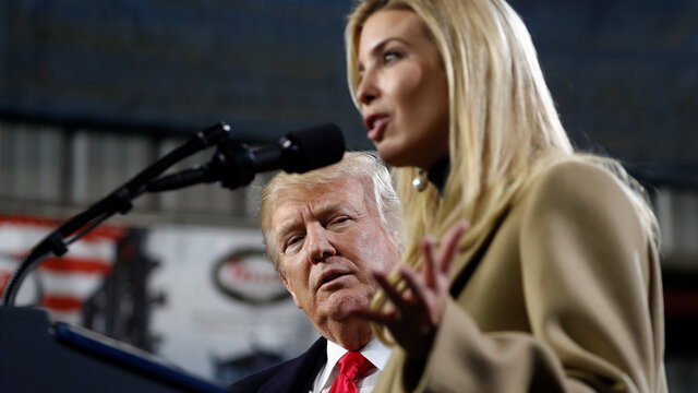 Trump: Ivanka çok iyi iş çıkarır!