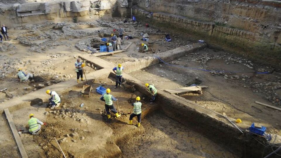 Beşiktaş'taki üniversitenin inşaatında önemli gelişme...