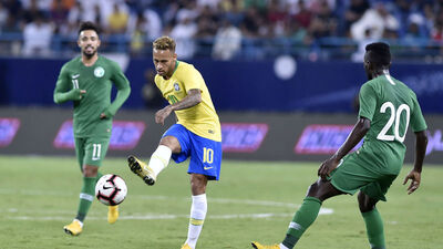 Brezilya, Suudi Arabistan'ı zorlanmadan geçti