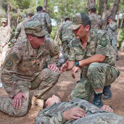 Münbiç için ortak eğitimler devam ediyor