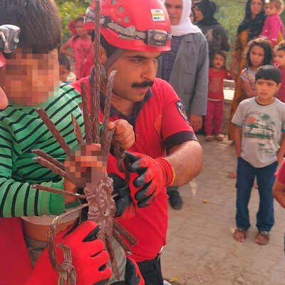 Çığlıkları duyan vatandaşlar telefona sarıldı!