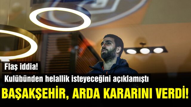 Başakşehir, Arda kararını verdi!