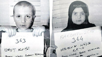 İlk kez çocuklarını gördü! İşte 363 ve 364 no'lu 'esirler'