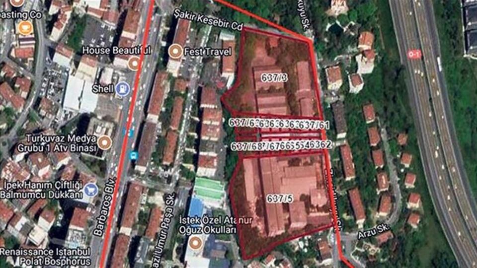 İstanbul'un ünlü arazisine 472 milyon TL
