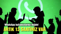 WhatsApp kullananlara müjde