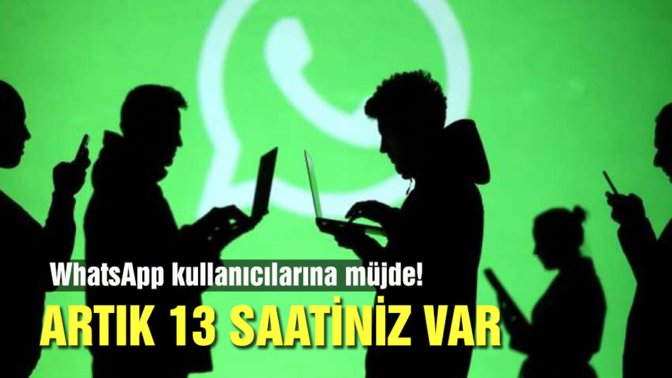 WhatsApp kullananlara müjde