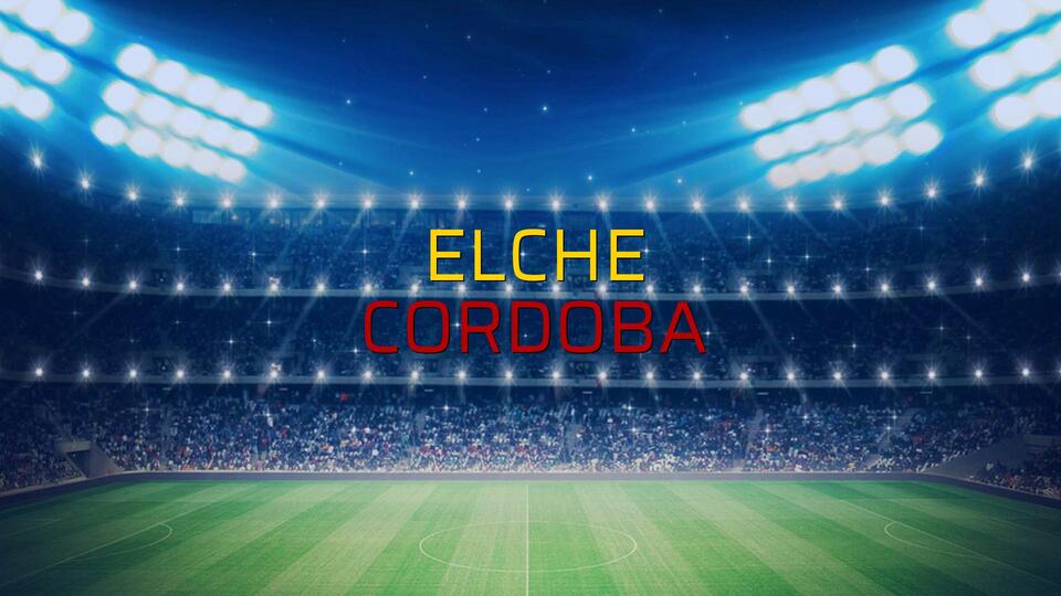 Maç sona erdi: Elche: 0 - Cordoba:4