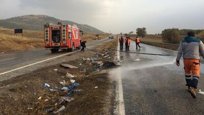 Yolcu otobüsü devrildi! Ölü ve yaralılar var