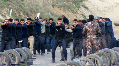 İstanbul'da komando eğitimi aldılar!