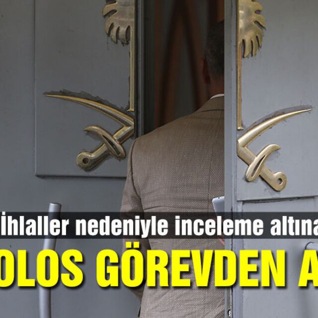 Reuters: Suudi konsolos görevden alındı!