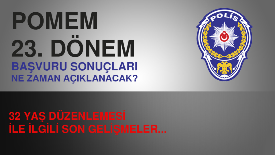POMEM başvuru sonuçları ne zaman açıklanacak?