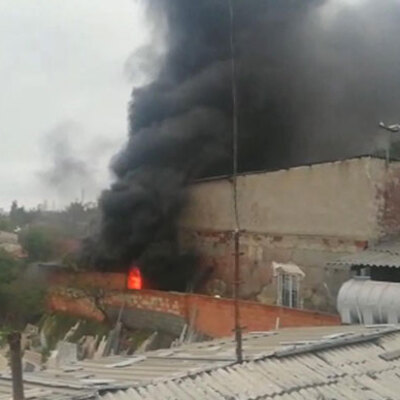 İstanbul'da fabrika yangını