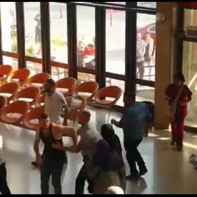 Hastane savaş alanına döndü!