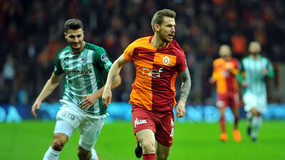 Lider Galatasaray'ın yarın Bursaspor'u konuk edecek