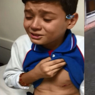 Okul dönüşü kabusu yaşadı