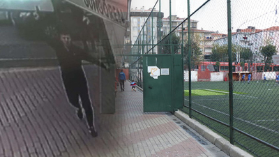 Kırmızı karta sinirlendi; silahla sahaya girmeye çalıştı