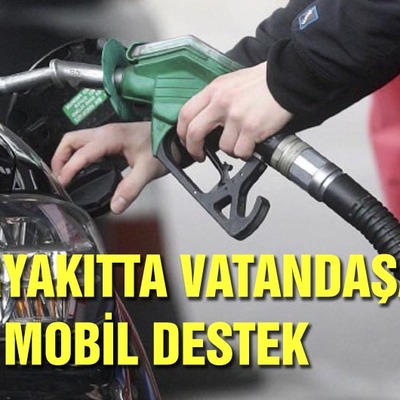 Akaryakıtta vatandaşa eşel mobil destek