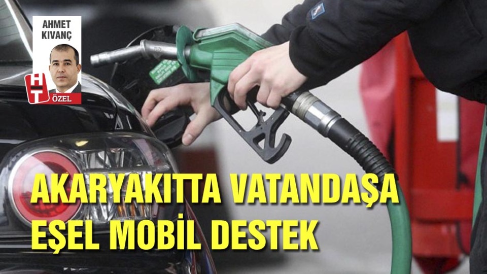 Akaryakıtta vatandaşa eşel mobil destek