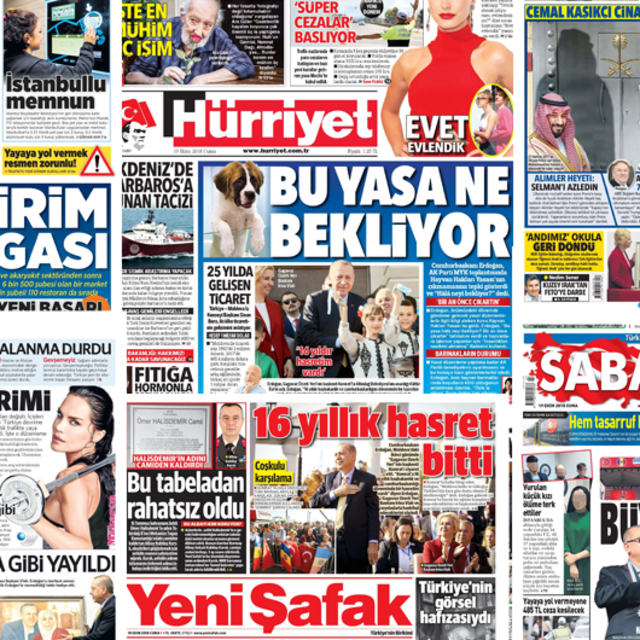 Günün gazete manşetleri