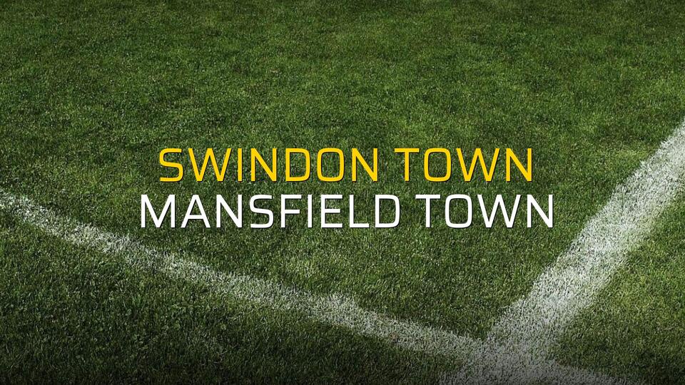 Swindon Town: 0 - Mansfield Town: 0 (Maç sonucu)