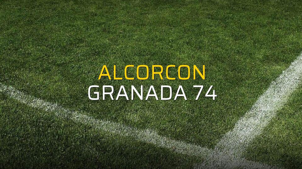 Maç sona erdi: Alcorcon: 1 - Granada 74:0