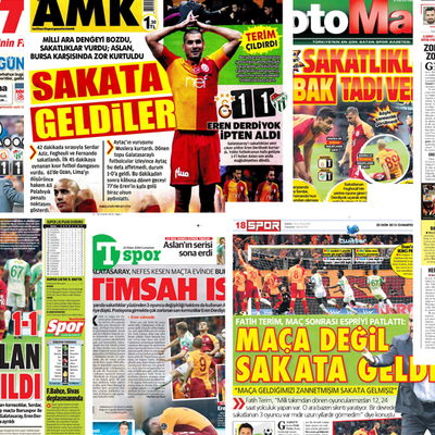 Günün spor manşetleri