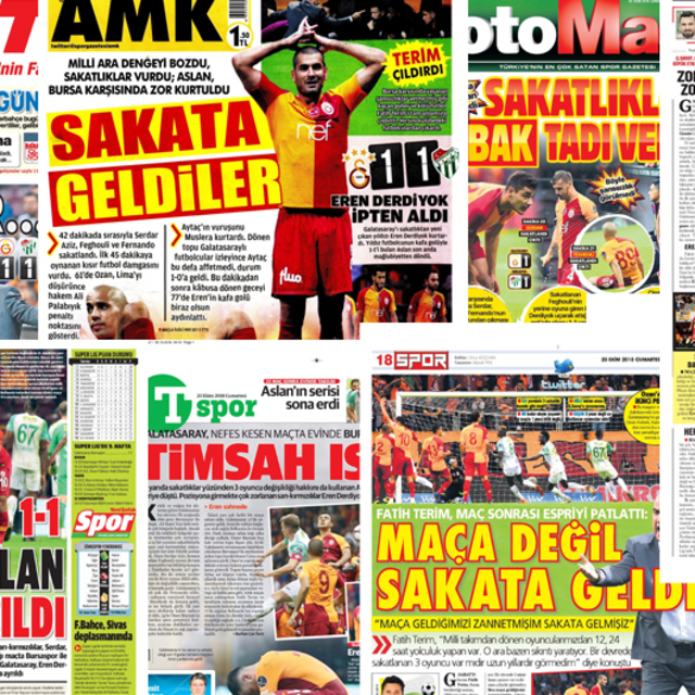 Günün spor manşetleri