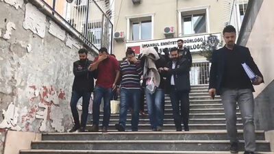 Tepe lambalı araçla gasp yapan sahte polisler yakalandı