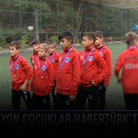 Şampiyon çocuklar Habertürk TV'ye konuk oldu!