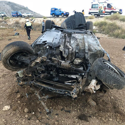 Burdur'da feci kaza: 1 ölü