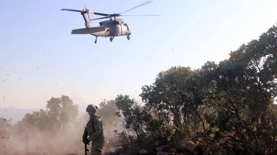 Adıyaman kırsalında 2 terörist için operasyon