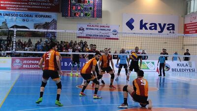 Galatasaray 5. sette güldü