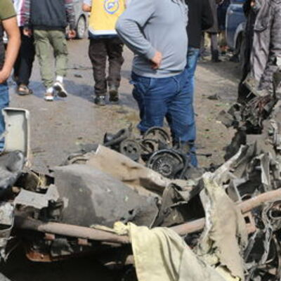 İdlib'de patlama, ölü ve yaralılar var!