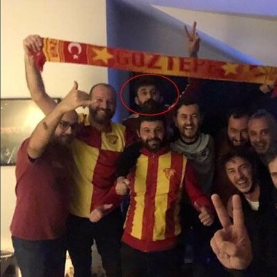 Necip Memili'den Göztepe pozu