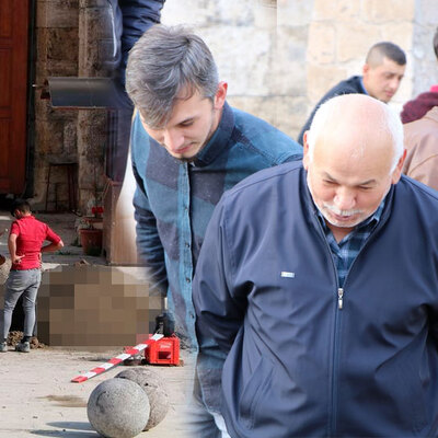 Haberi alan gizli tünele koştu!