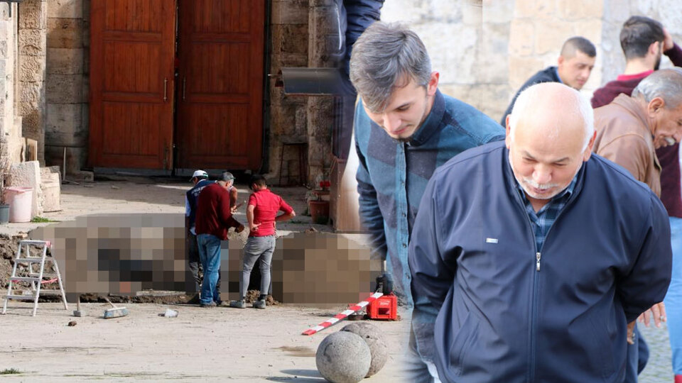 Haberi alan gizli tünele koştu!