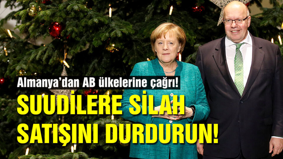 Almanya'da AB ülkelerine çağrı: Suudi Arabistan'a silah satışını durdurun