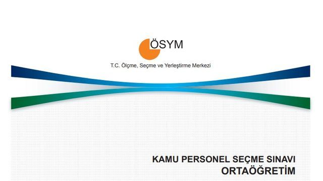 KPSS Ortaöğretim sınav sonuçları için geri sayım!