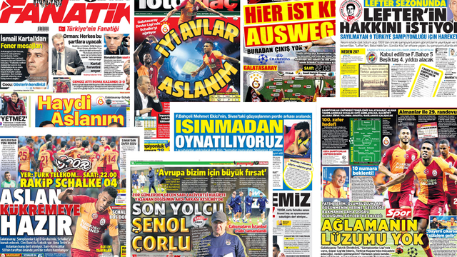 Günün spor manşetleri