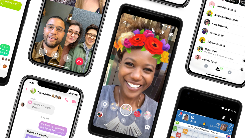 Ve karşınızda Facebook'un yeni Messenger'ı...